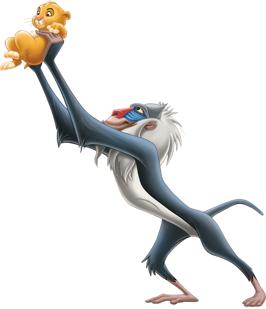 the lion king rafiki png image purepng #37094