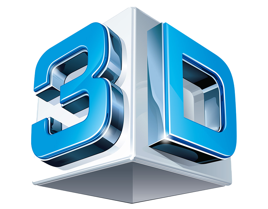 3D Blue-ray Movie Logo #40334