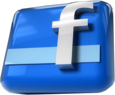3d facebook logo #9058