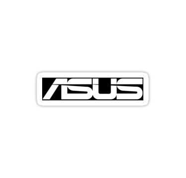 asus logo black white #7172