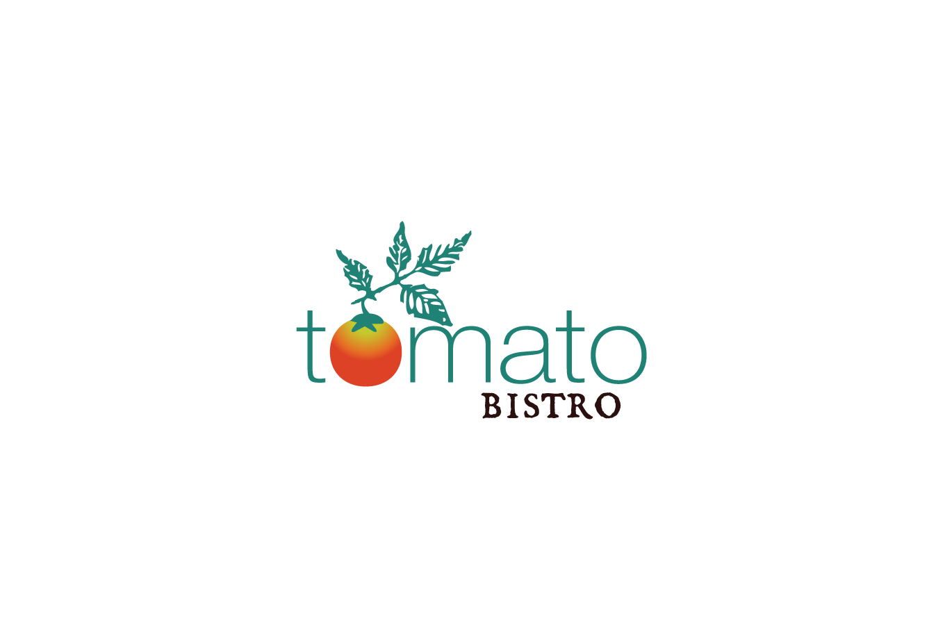 tomato bistro logo design logo cowboy #32150