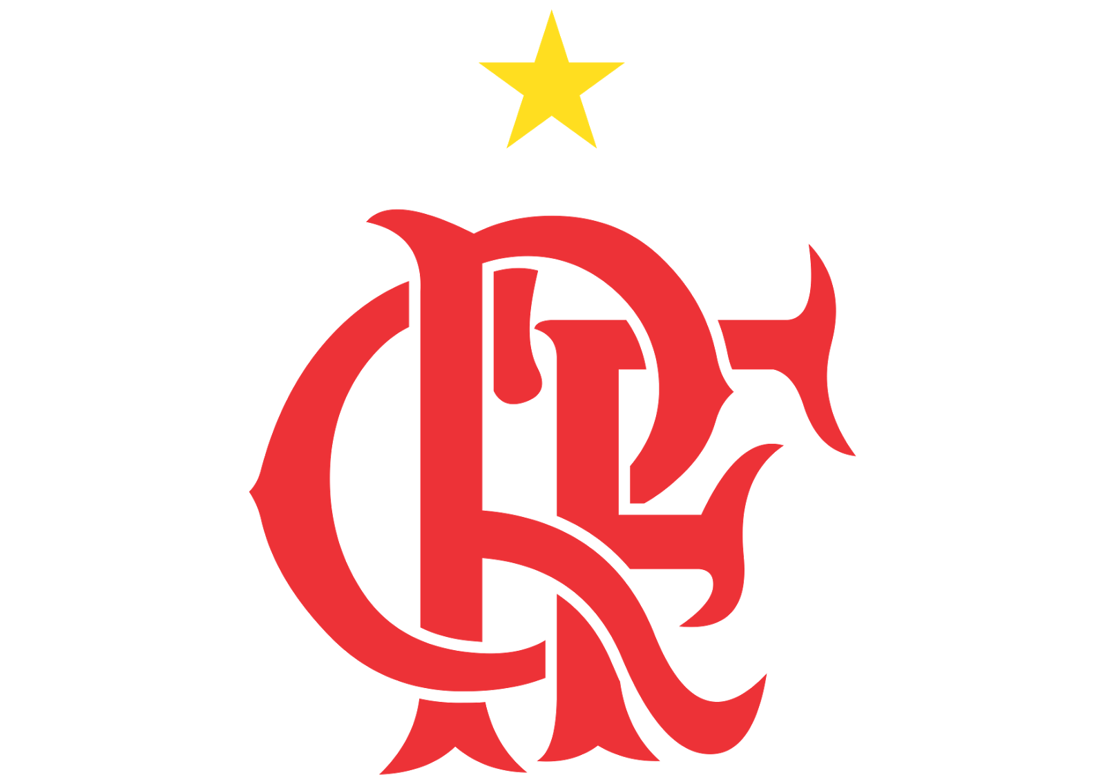 clube regatas flamengo logo vector format cdr #41051