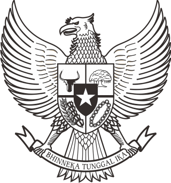 logo burung garuda hitam putih png - christoper