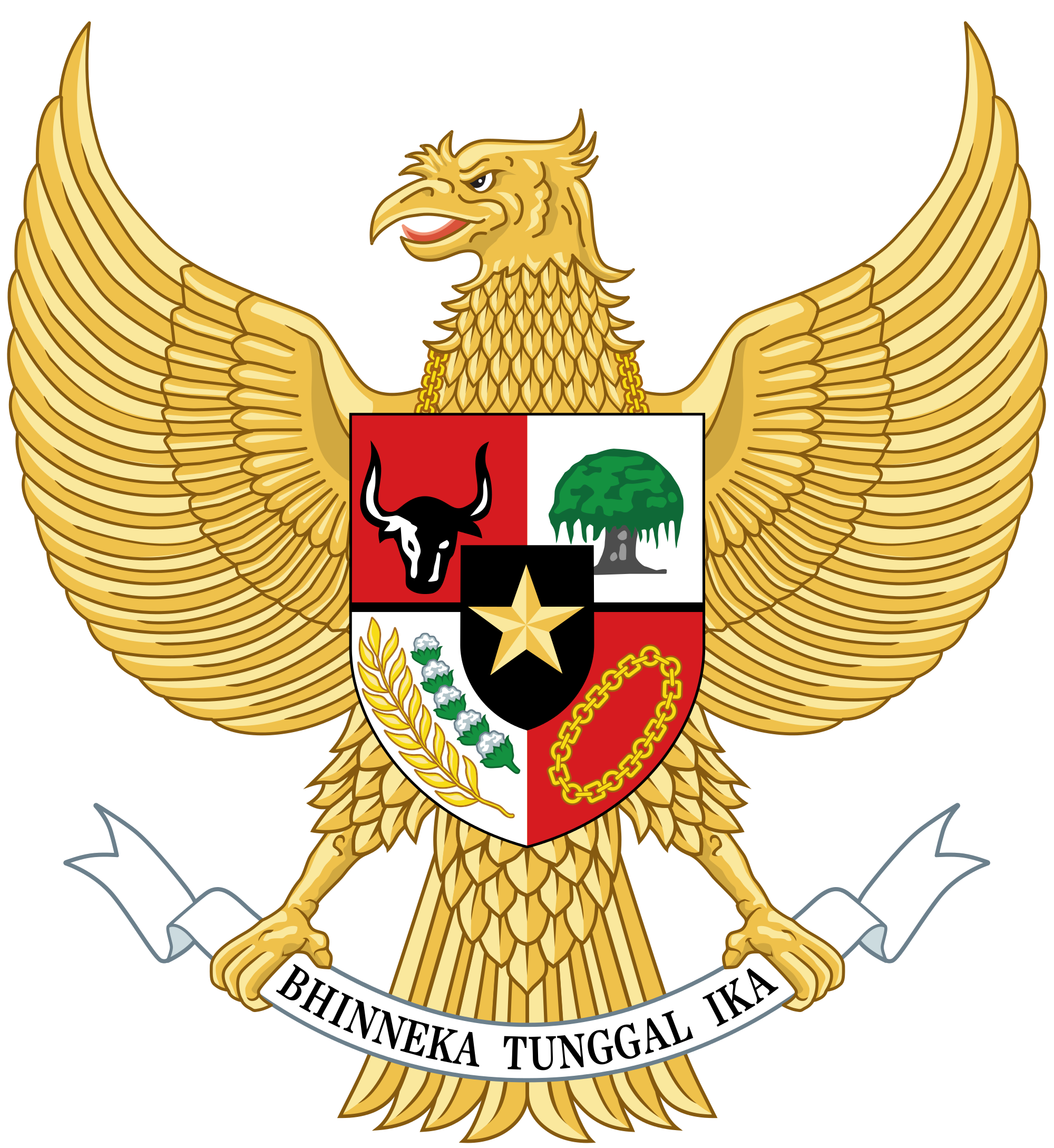 Logo Garuda  PNG HD  Garuda  Pancasila Logo Free Download 