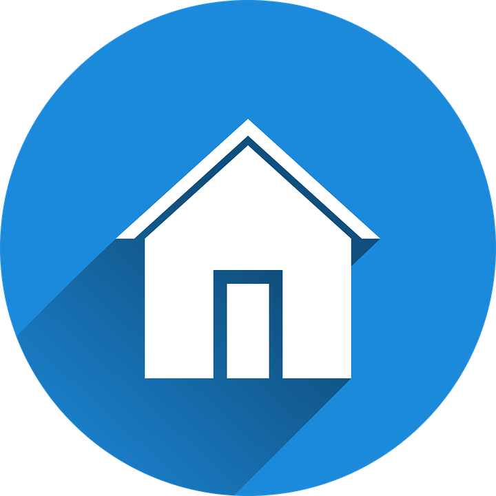 home start blue logo icon #7411