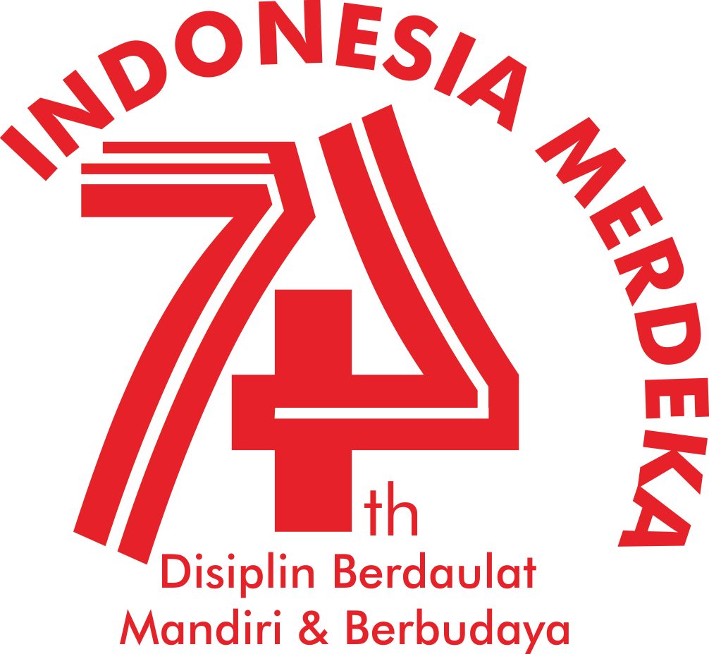 hut ri 74 logo indonesia merdeka harmonis portofolio desain #38878