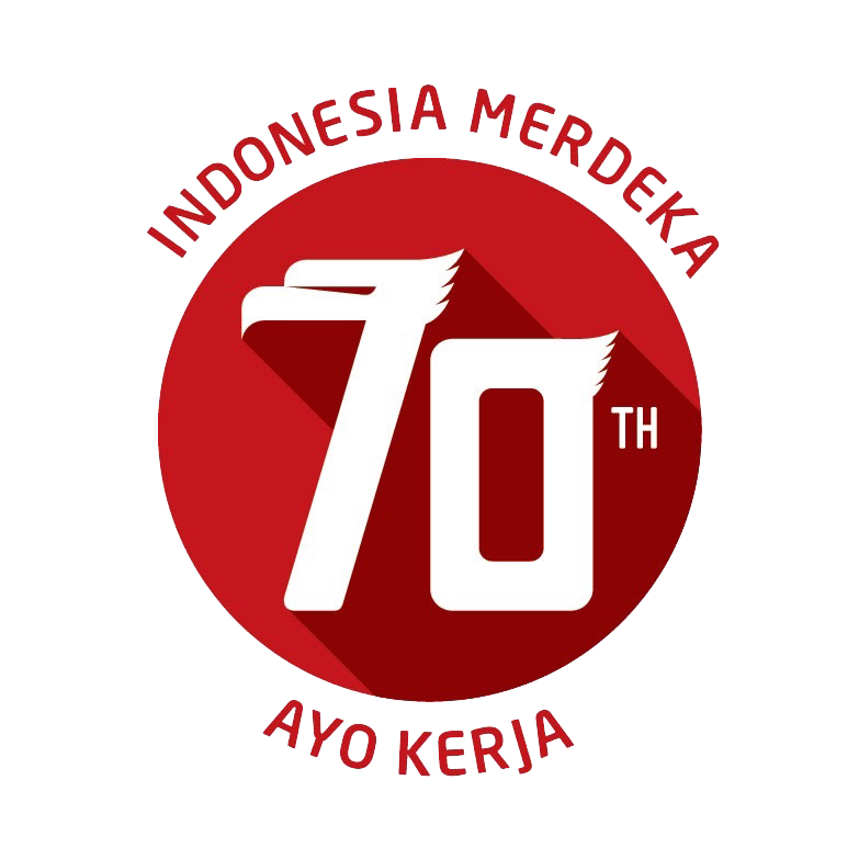 indonesia merdeka hut ri ke 70 png logo #38881