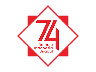 logo hut ri 74 th, menuju indonesia unggul #38862