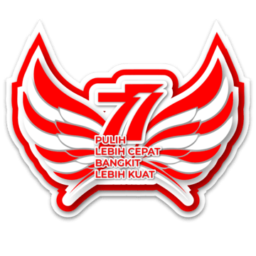 hut ri ke 77 anniversary logo transparent #42350