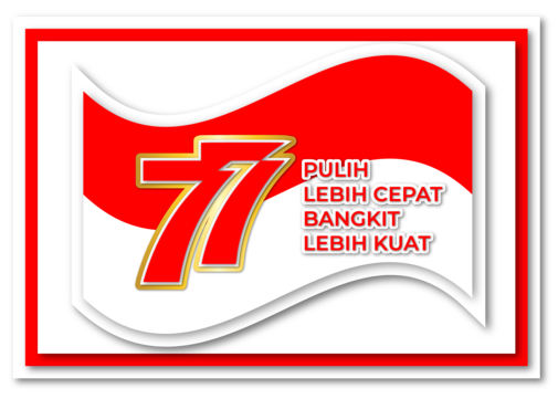 hut ri ke 77 independence day logo free download #42357