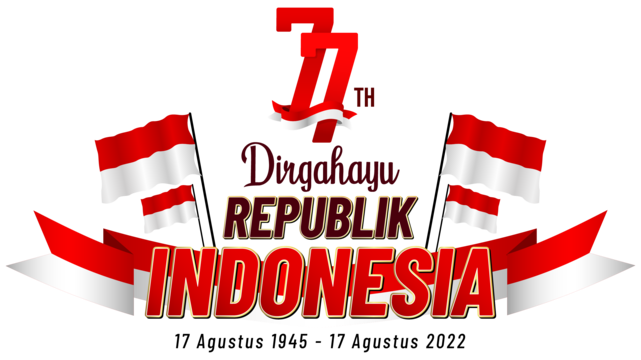 hut ri ke 77 logo resmi #42352