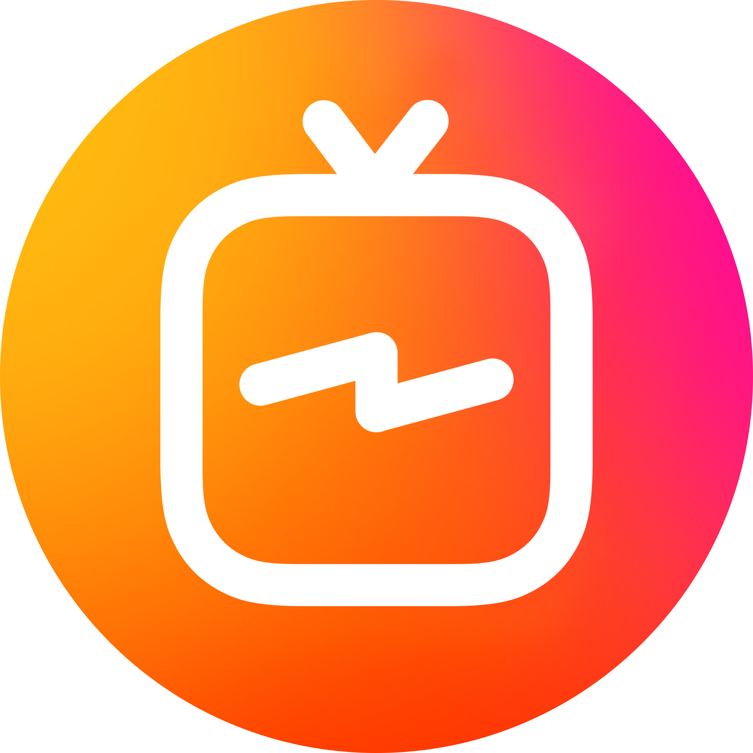 logo ig, igtv logo circle transparent png #32465