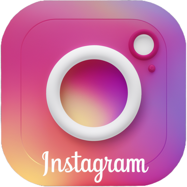 Pink instagram logo png #42760