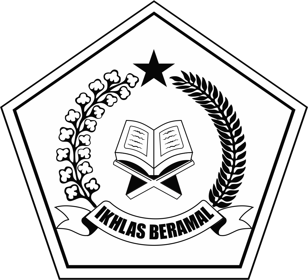 black and white ikhlas beramal logo depag png transparent png logos #32926