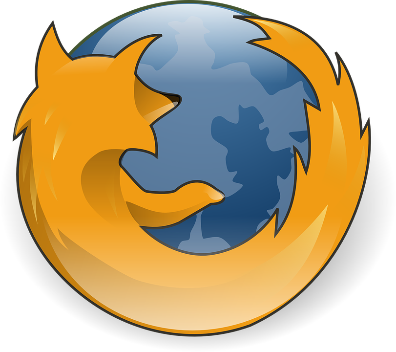 logo internet, firefox browser logo vector graphic pixabay #26077