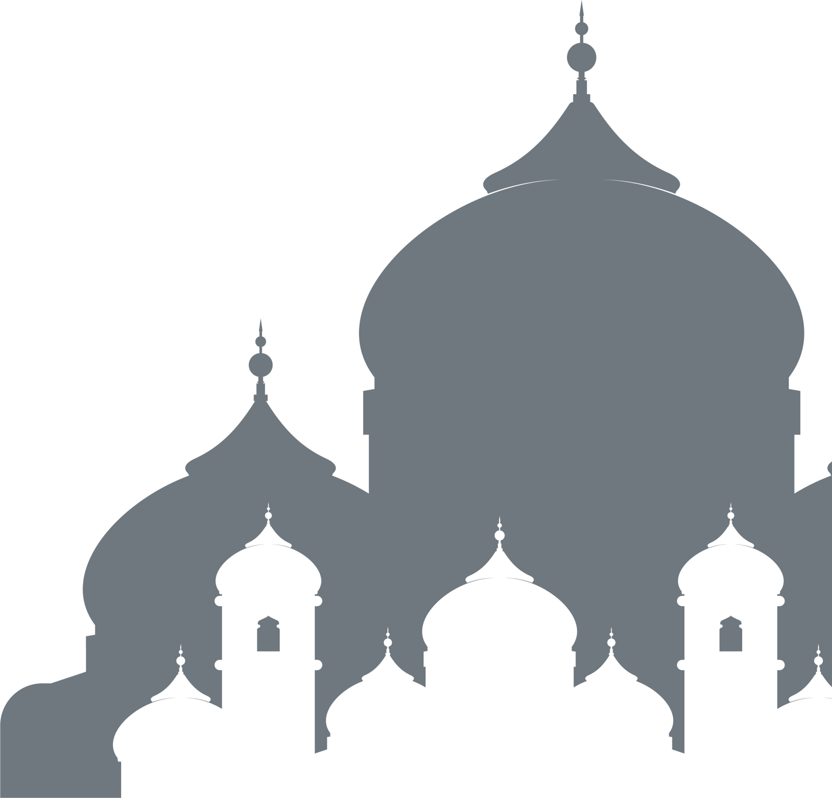 Design Gray Masjid, Eid Mosque Logo Design #40105