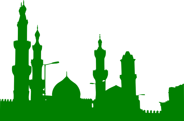 green free logo masjid vector clipart best #40113