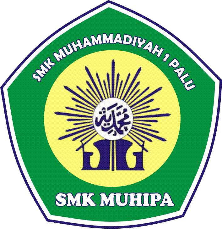 smk muhammadiyah 1 palu, smk muhipa logo #40507