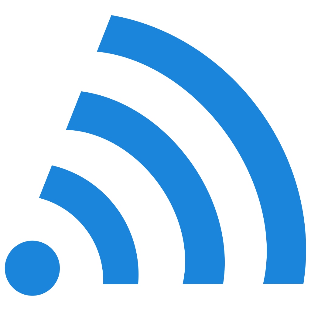 blue wifi icon #13670