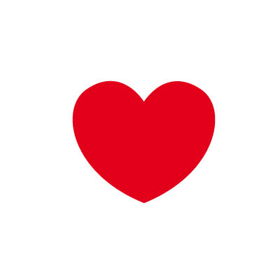 single red heart png #641