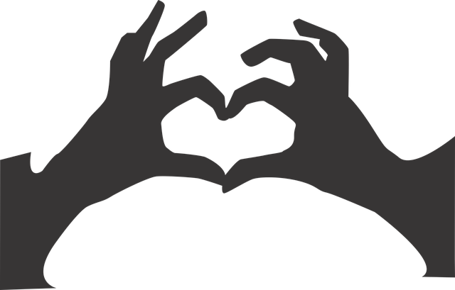 love you hand vector graphic pixabay #25743