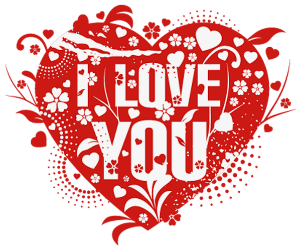 love you heart decor png picture gallery yopriceville #25763