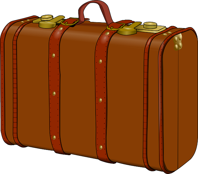 luggage suitcase old travel vector graphic pixabay #35109