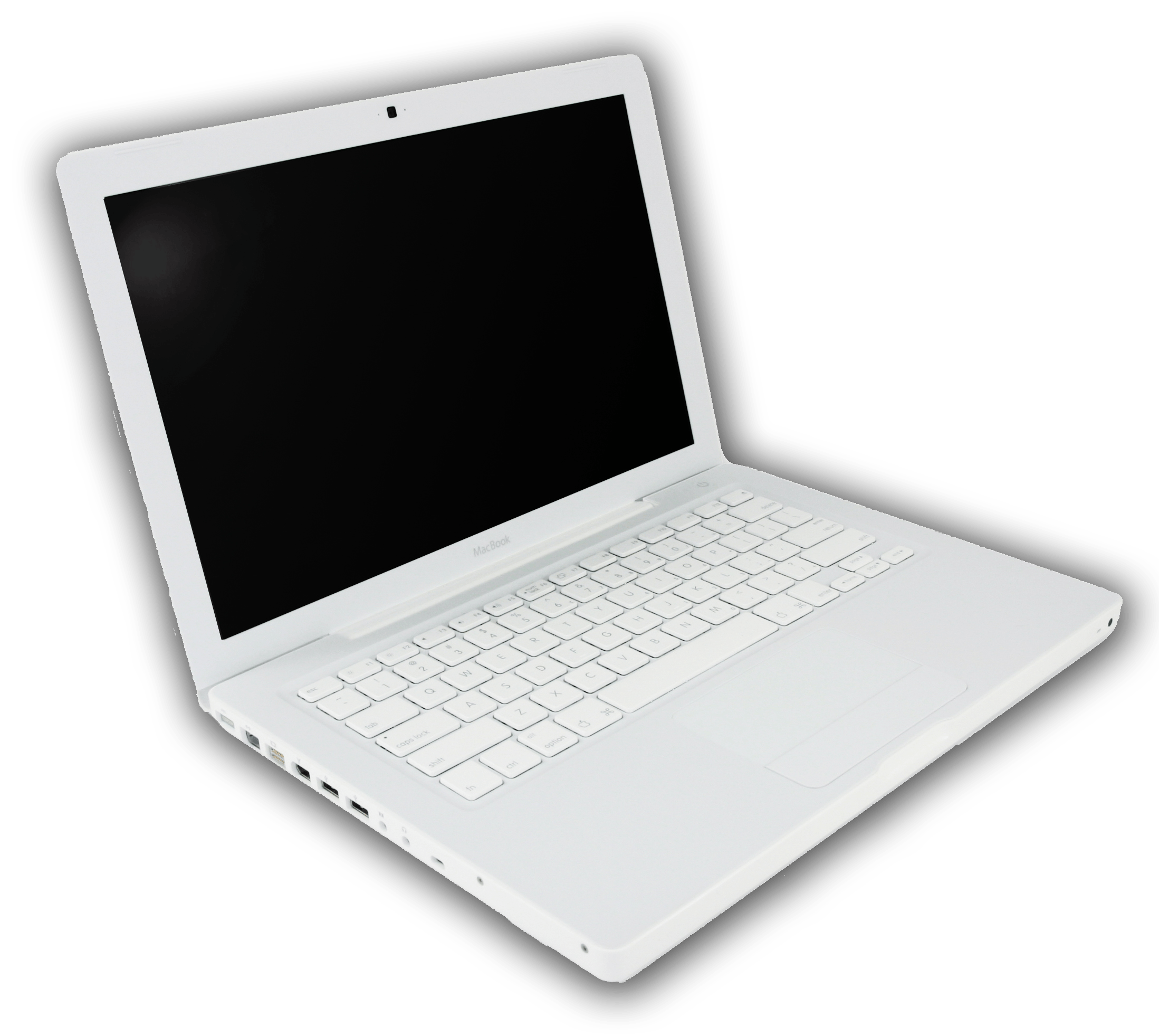 white macbook transparent png