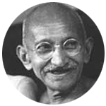 mahatma gandhi, the change meditate for peace and harmony #24752