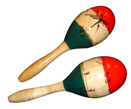 maracas solo par #34325