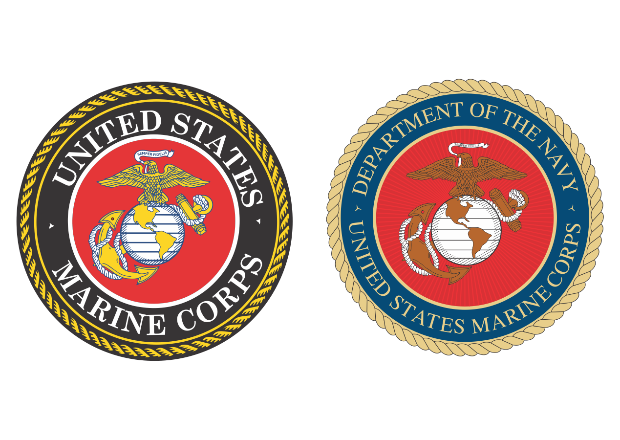 us marine corps logo vector png #5268