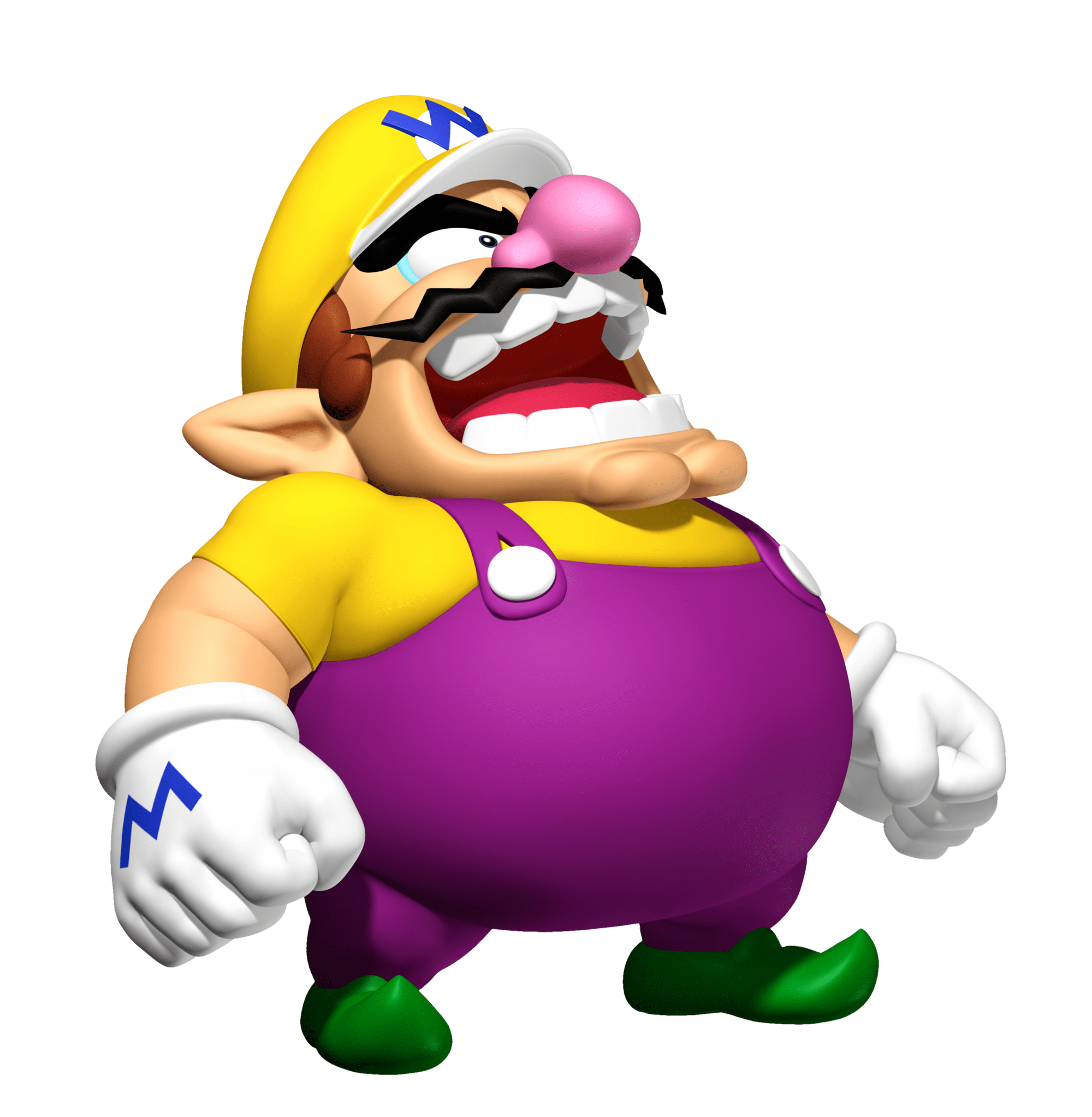 mario bros, angry wario transparent png stickpng #28324