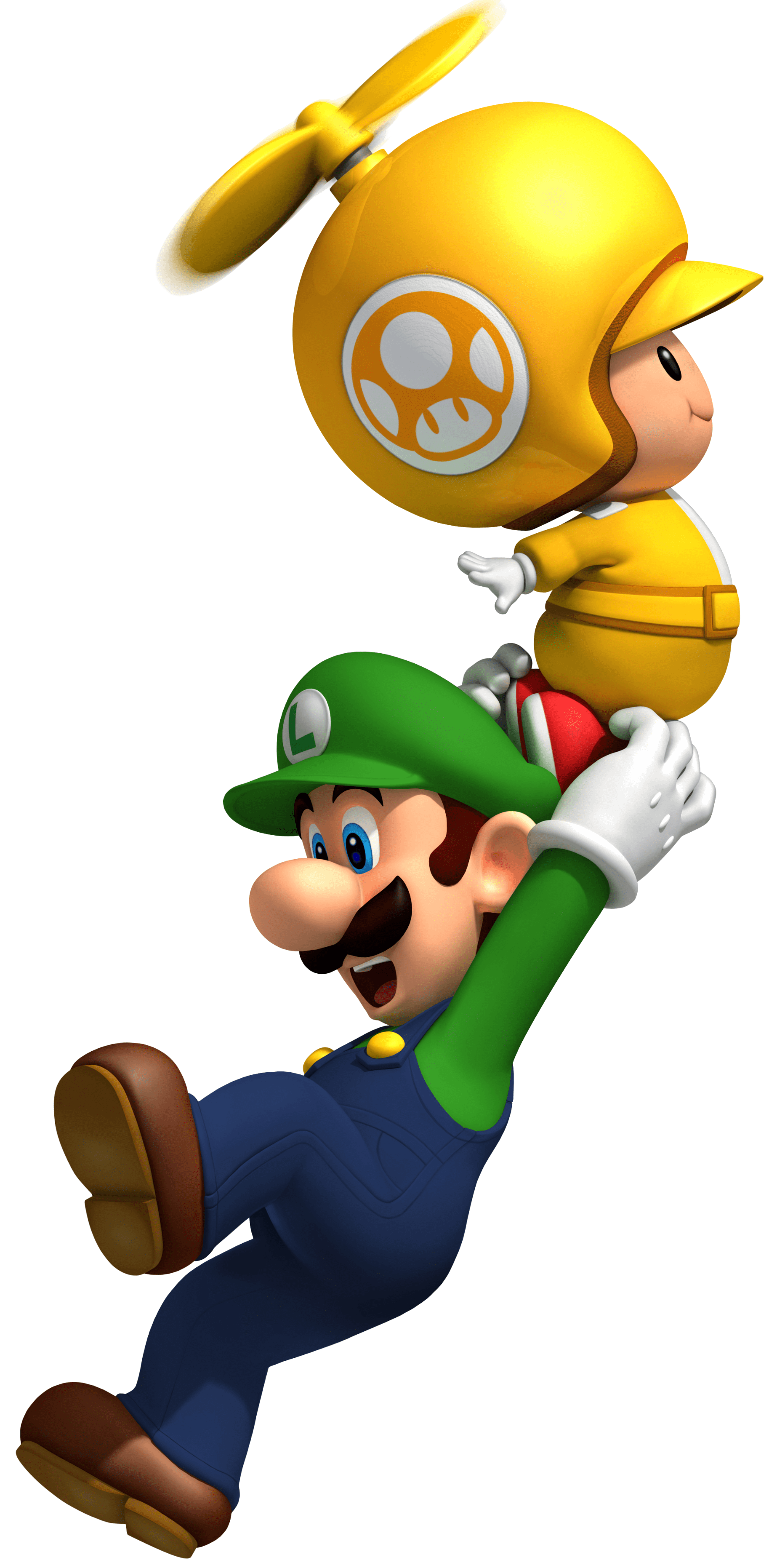 mario bros, propeller toad luigi transparent png stickpng #28344