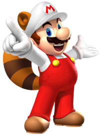 image fire raccoon mario fantendo the video game #11677