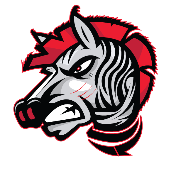 Zebra Mascot Logos, Icons, animal mascot #40013