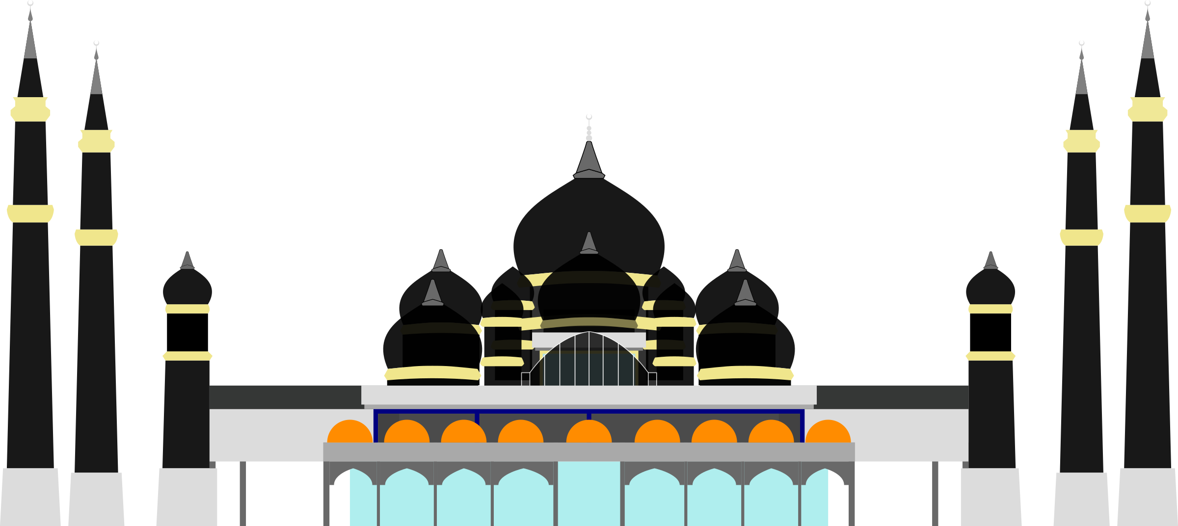 Masjid PNG, Gambar Masjid, Logo Masjid Transparent Clipart