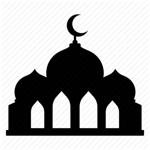 masjid silhouette getdrawingsm for personal #10430