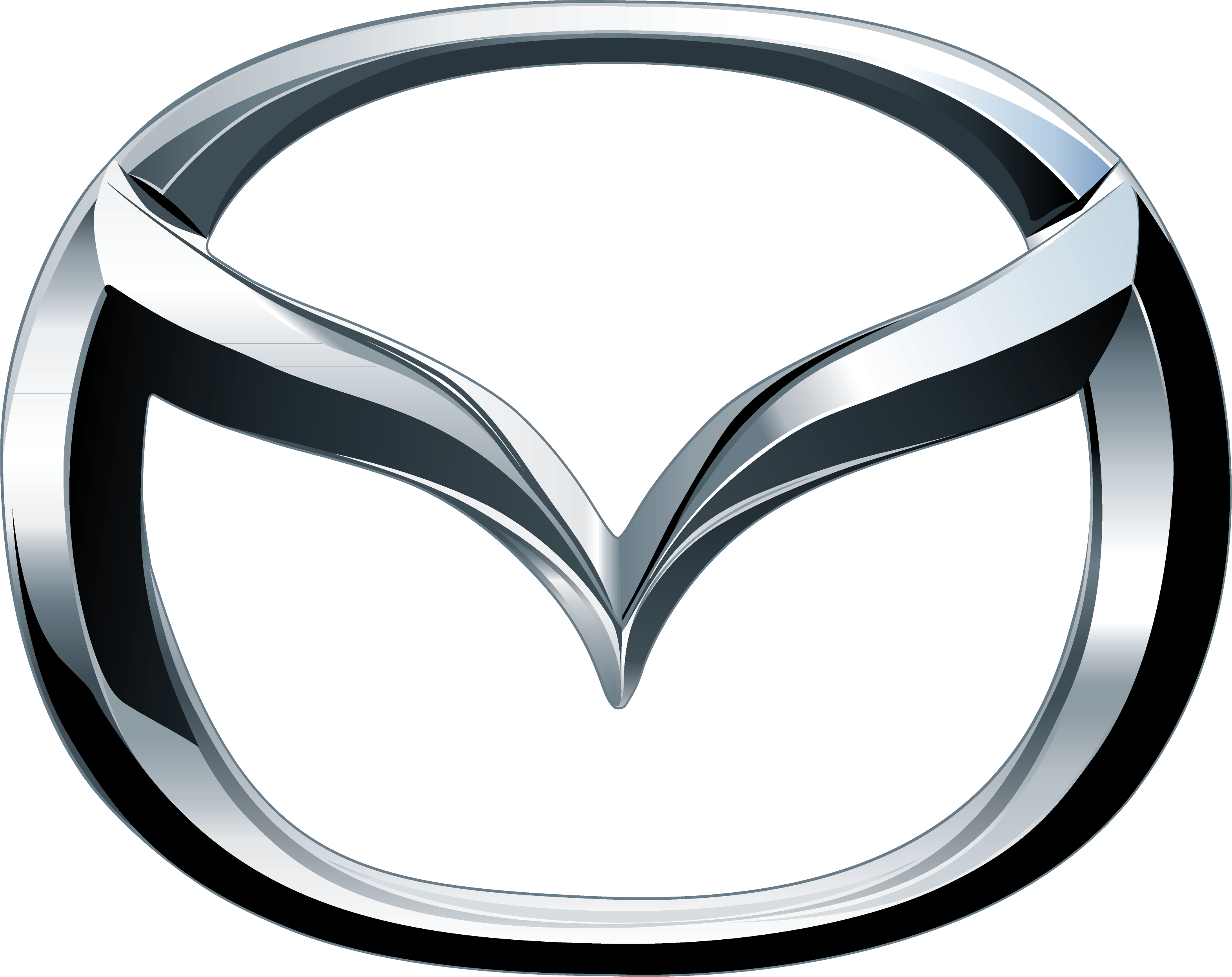 mazda car silver logo png #753