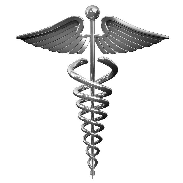 Grey medical symbol with snakes png #900