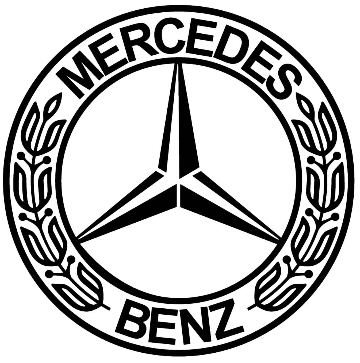 Tải ngay mẫu mercedes png logo sang trọng và chất lượng png để in ấn