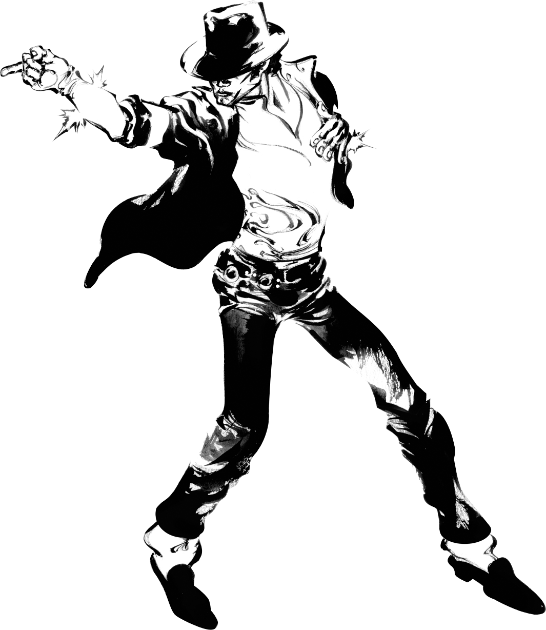 michael jackson black and white png #28908