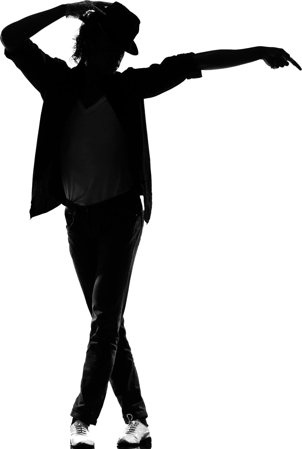 michael jackson black silhouette image #28824