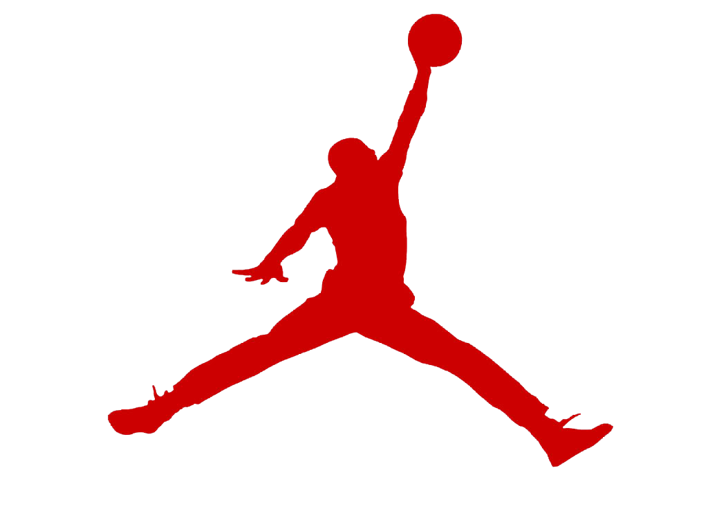 michael jordan logo red png #2668