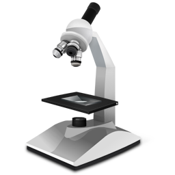 microscope icon desktop education icons softiconsm #23322