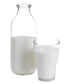 glass milk transparent background #13934