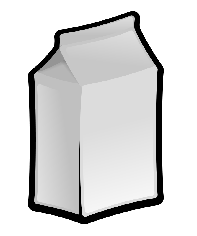 blank milk carton, milk photo illustration carton milk #14266