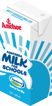 milk carton, about the programme fonterra milk for schools #14238