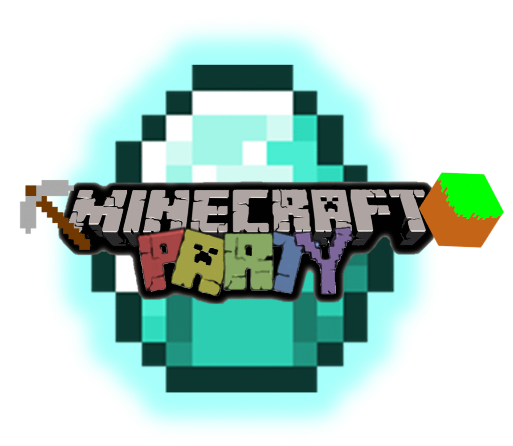 minecraft party logo transparent #1031