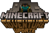 minecraft adventure update logo hd png #1014