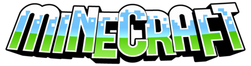 minecraft blue and green logo transparent #1038